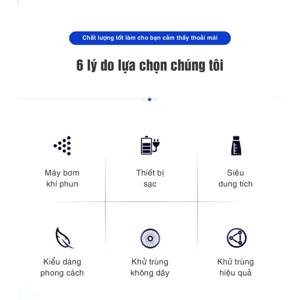 Súng phun xịt khử khuẩn K5 PRO thế hệ mới 8 LED  máy phun nano diệt khuẩn bằng tia UV DTM Store