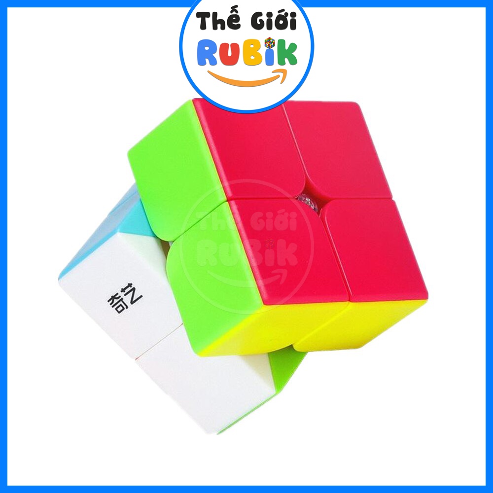 Rubik 2x2 QiYi QiDi S 2x2 Chất Lượng Cao Giá Rẻ Viền Đen, Không viền | Thế Giới Rubik