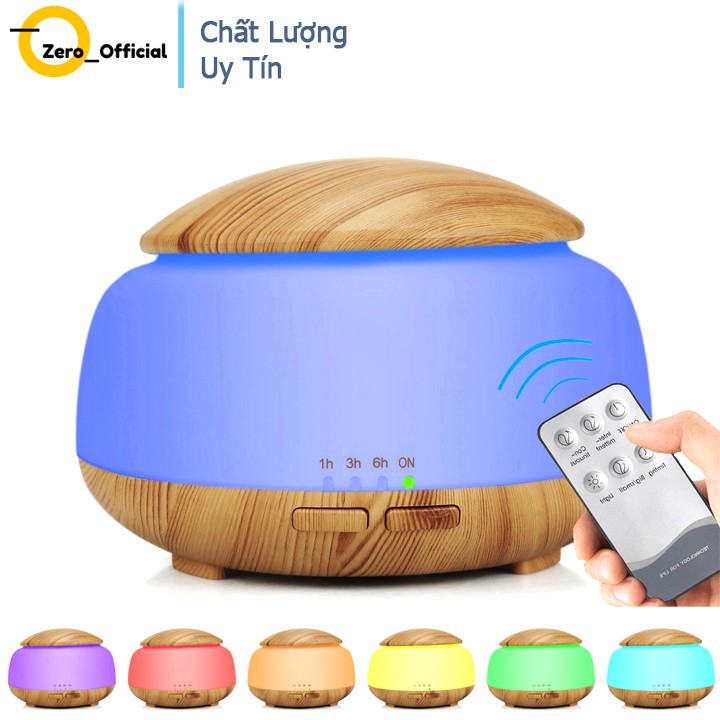 [FREESHIP] MÁY PHUN SƯƠNG, TẠO ẨM, XÔNG TINH DẦU NAGOMI KÈM REMOTE