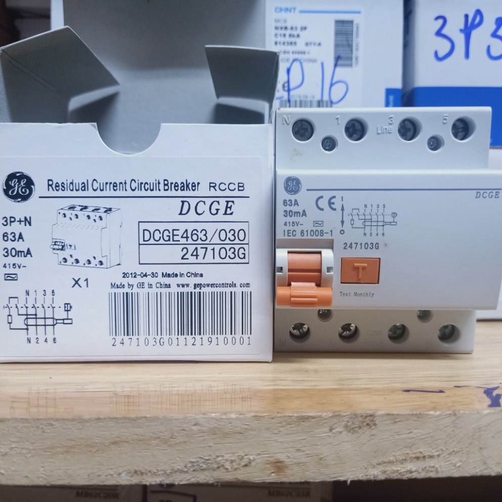 CB Chống giật  RCCB 30mA
