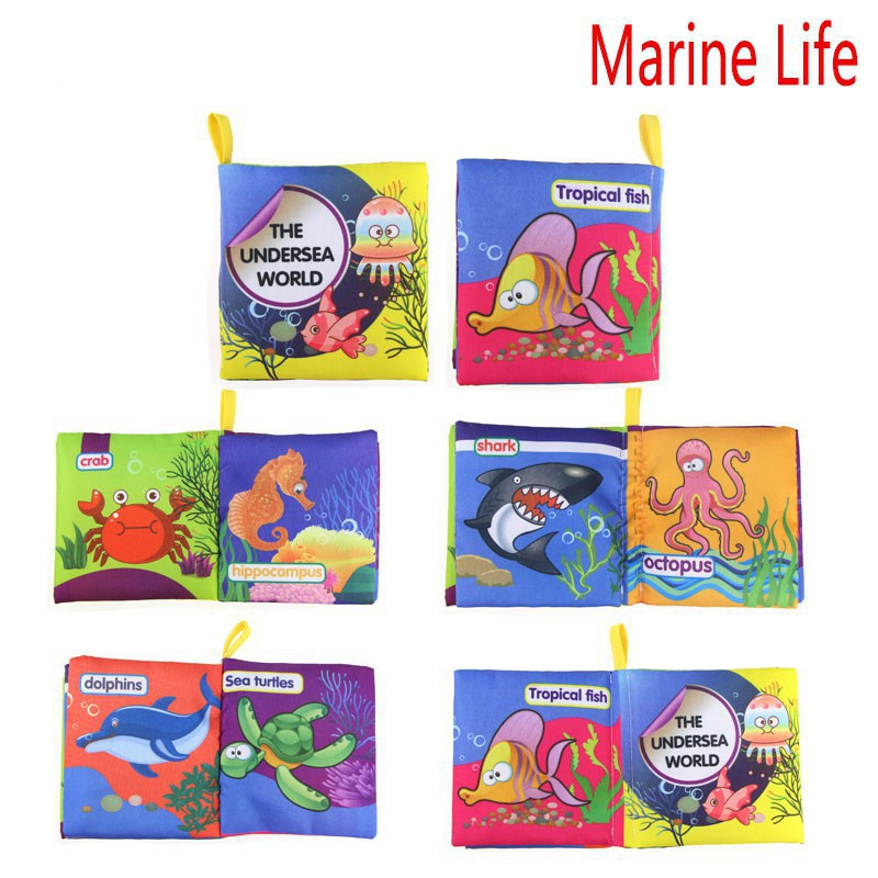 Sách vải cho bé từ 3m+