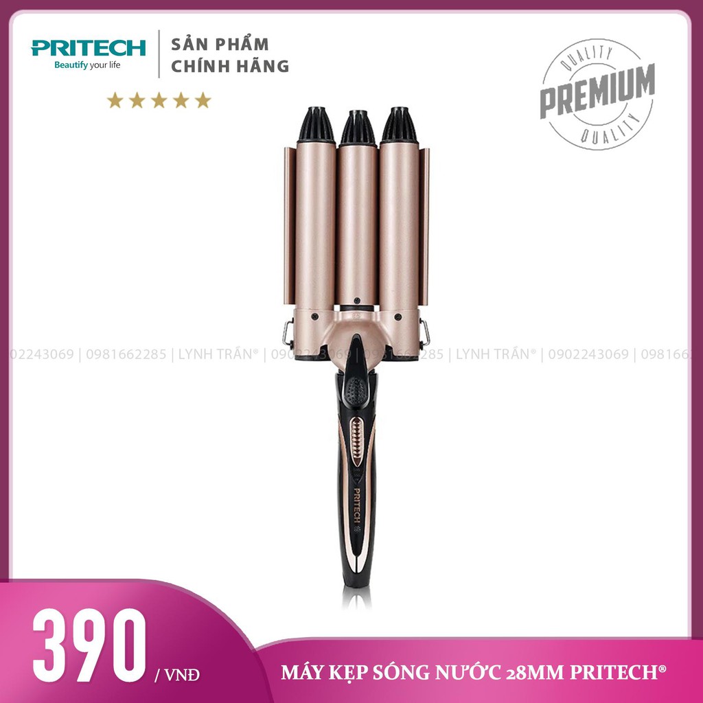 Máy kẹp sóng nước 28mm Pritech®