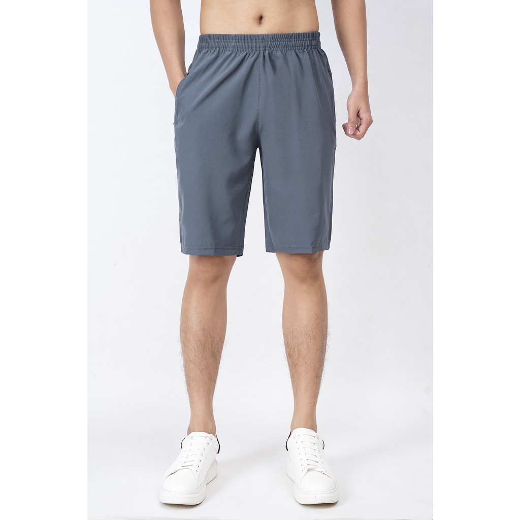 Quần đùi nam JUN FASHION STORE Quần short thể thao, vải dù co giãn, mềm mịn, siêu nhẹ, dáng thể thao