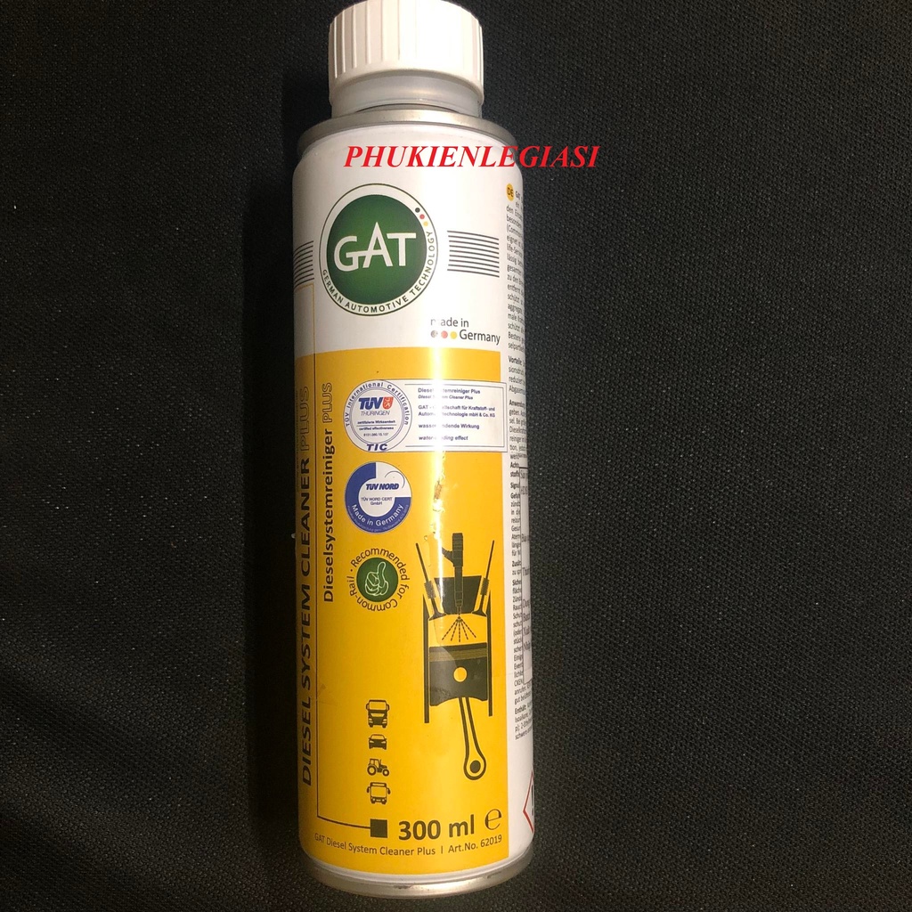 Súc Béc Dầu Diesel GAT 300ml xe oto nhập khẩu Đức