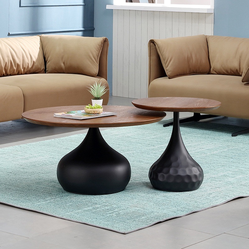 Bàn Trà sofa bình hoa nhập khẩu sang trọng hiện đại B14