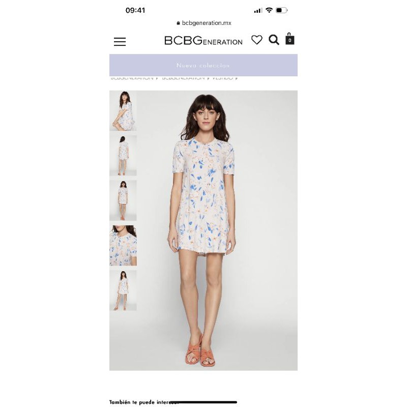 Đầm thun form suông BCBG kami
