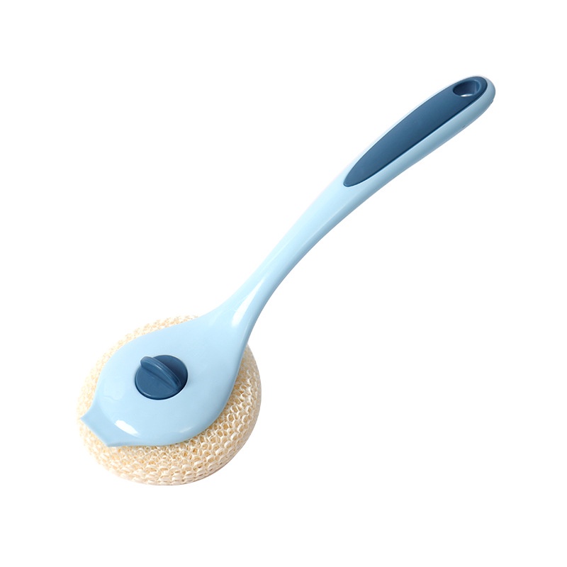 Đồ rửa chén bát, Cây cọ xoong có tay cầm tiện lợi cán dài 28cm dụng cụ rửa chén bát chà kệ - Elliver