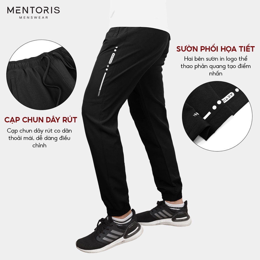 Quần thể thao nam sọc kẻ hè thu đông Chất Gió Thể Thao,Vải Dày Dặn,Co Giãn Vận Động Thoải Mái MDC2205 thương hiệu GUZADO