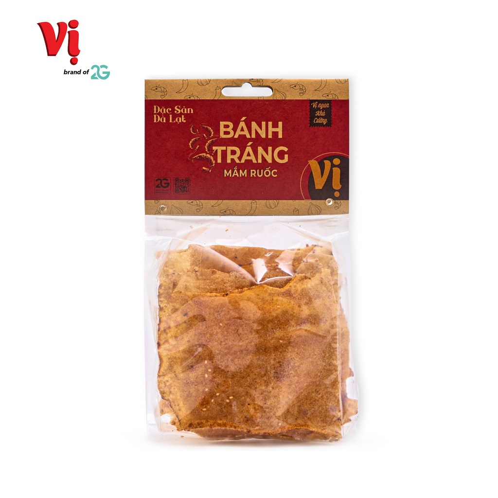 Bánh Tráng Mắm Ruốc Vị - Túi 125g