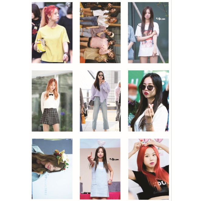 Lomo card 45 ảnh thành viên EXID - SOLJI