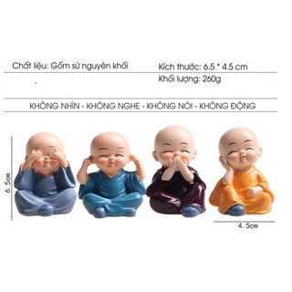 TƯỢNG PHONG THỦY TỨ KHÔNG [HỘP ĐỎ 4 TƯỢNG]