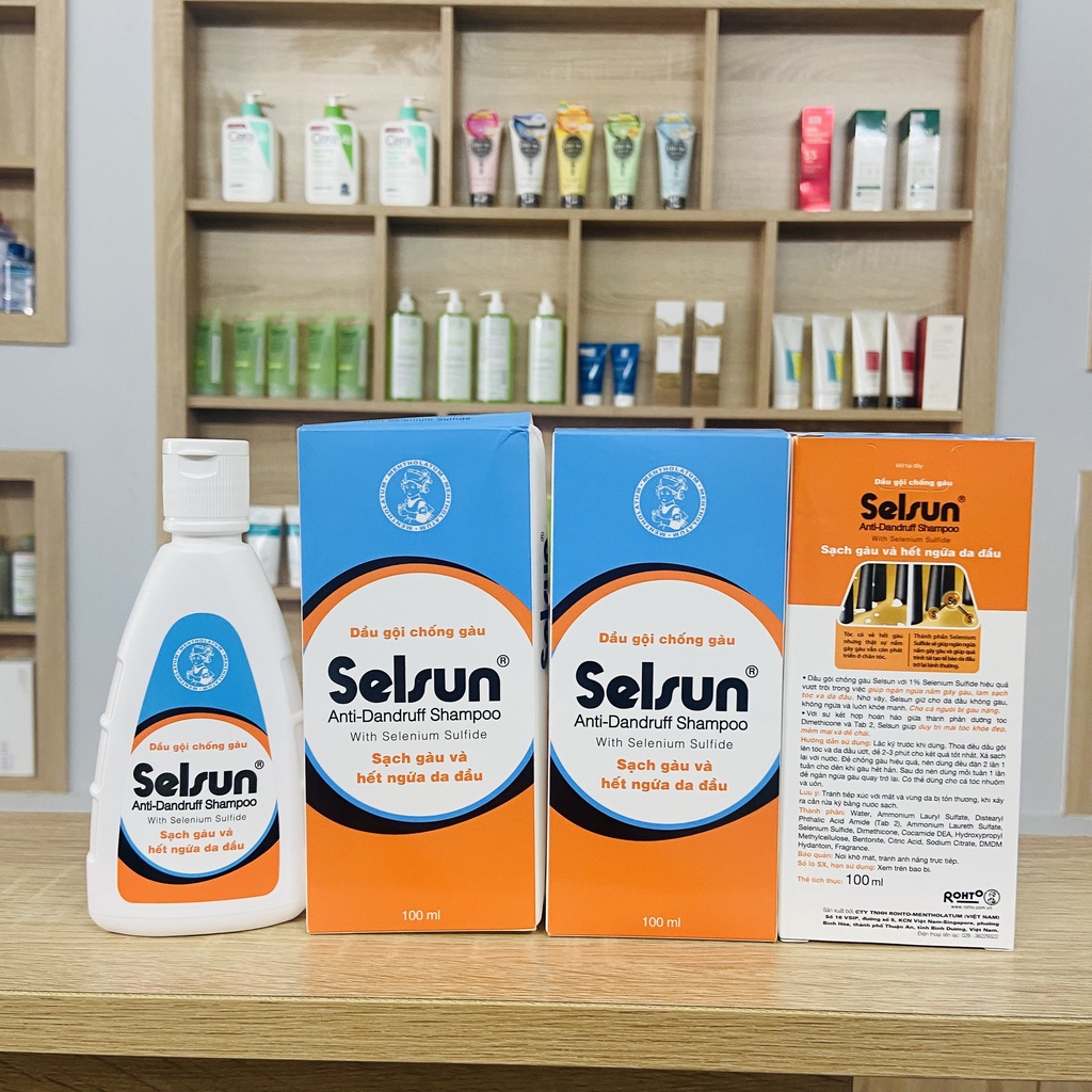 Dầu gội chống gàu Selsun 100ml