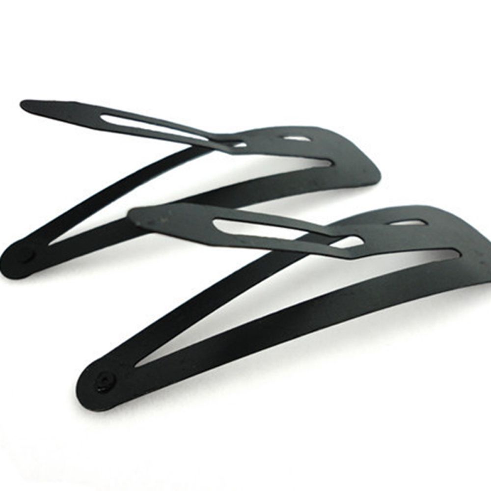 Kẹp tóc hình giọt nước bằng kim loại nhiều màu sắc thời trang VANES1