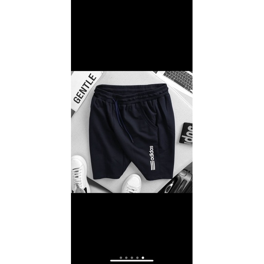 Quần Lửng Thun Nam Adidas - 5 Màu Sắc - Vải Da Cá, Tixi - Co Giãn Tốt, Thoáng Mát