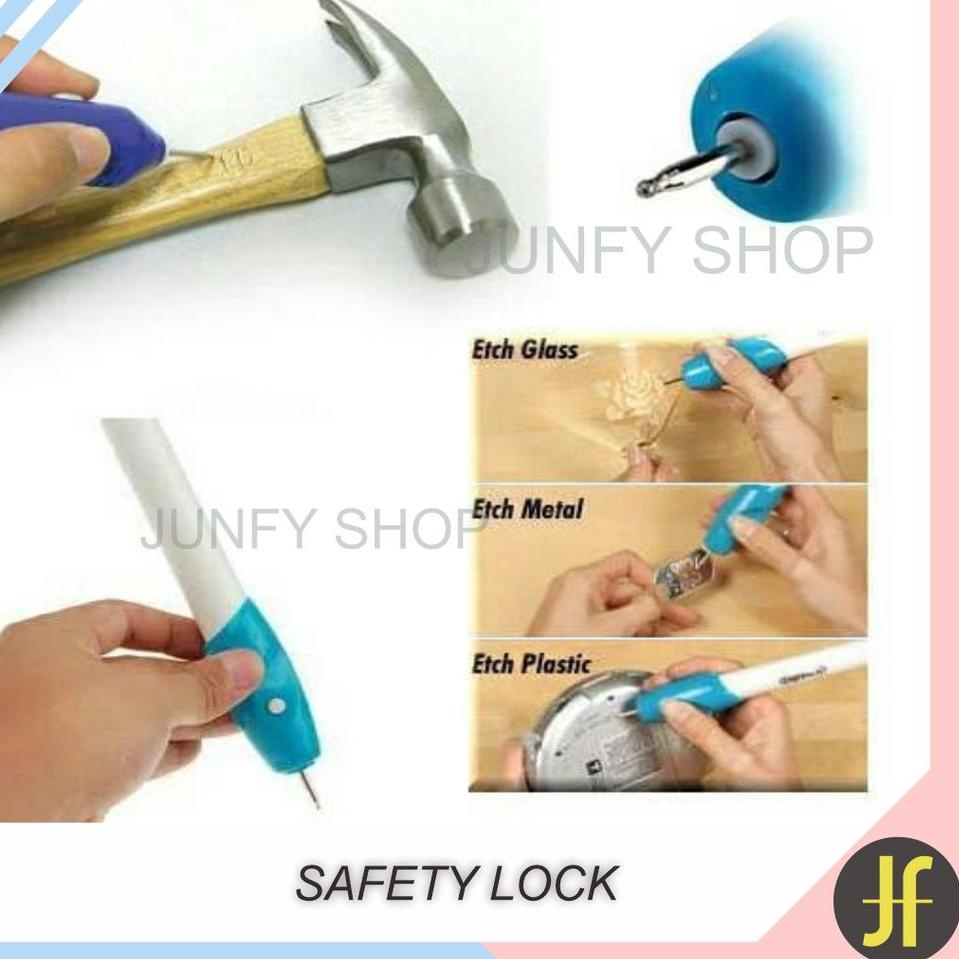 `☈ Bút Khắc Điện Tử J038 Chuyên Dụng Cho Vật Liệu Gỗ / Sắt Và Kính