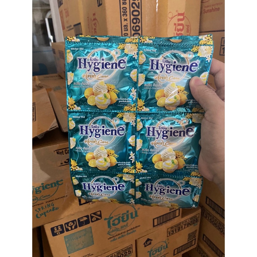 Màu mới Nước xả Hygiene Thái Lan dây 12 gói