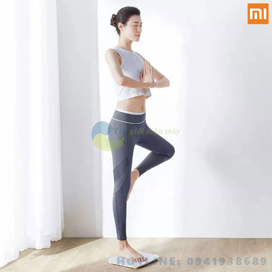 Cân điện tử thông minh xiaomi scale 2 theo dõi sứ khỏe đồng bộ với điện thoại