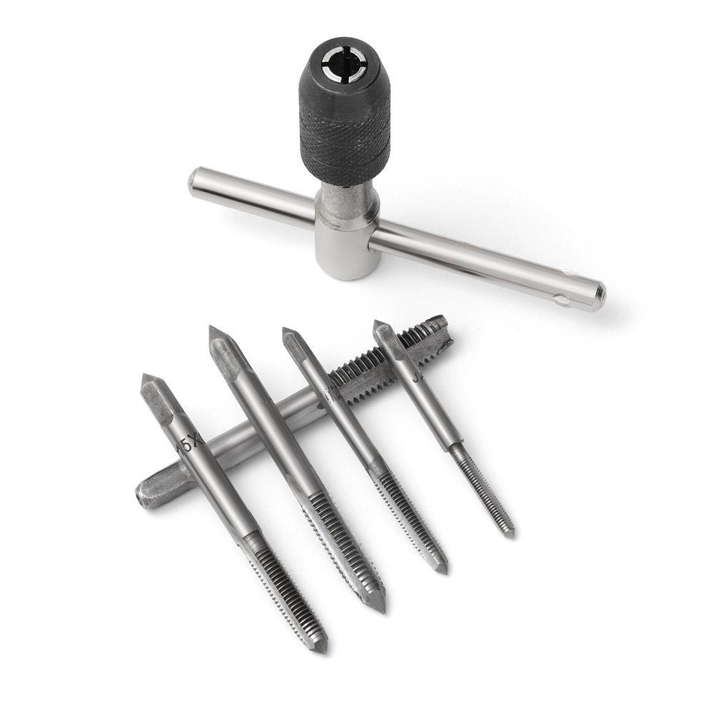 BTLIMER  6 Cái / Bộ Cờ Lê Làm Việc Kim Loại|Dụng Cụ Ren Xoắn M3-M8