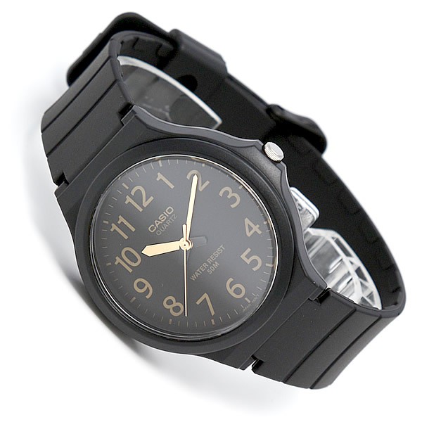 Đồng hồ nam dây nhựa Casio chính hãng Anh Khuê MW-240-1B2VDF (43mm)