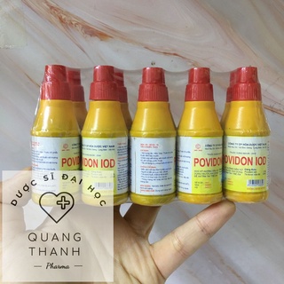 Dung dịch sát khuẩn vết thương Povidon Iod 10% lốc 10 lọ