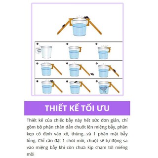 BẪY CHUỘT SIÊU ĐƠN GIẢN MOUSETRAP TECH 