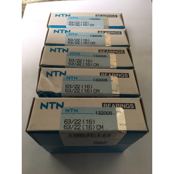 Vòng bi, bạc đạn chính hãng NTN 63/22 dày 16mm sử dụng cho dên xe máy