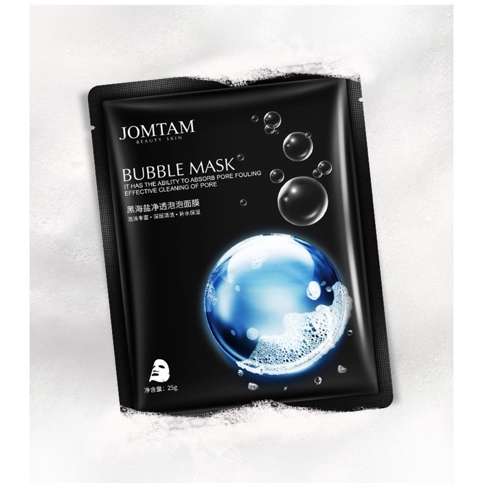 (Lẻ Miếng) Mặt Nạ Sủi Bọt Thải Độc Jomtam Bubble Mask