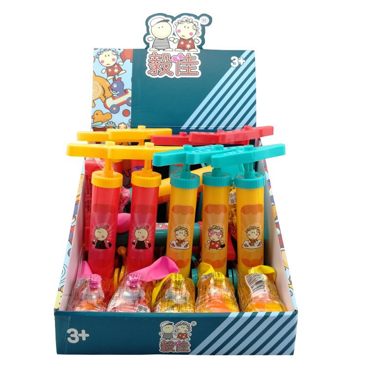 Đồ chơi xe chạy bong bóng kèm đồ bơm bong bóng vui nhộn quà tặng cho bé trẻ em