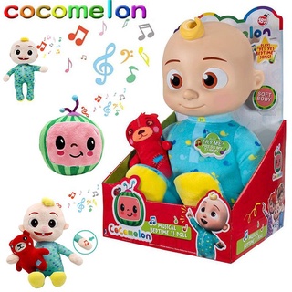 Gấu bông đồ chơi kiểu dáng gia đình nhỏ Cocomelon có nhạc cho bé (có bán lẻ)