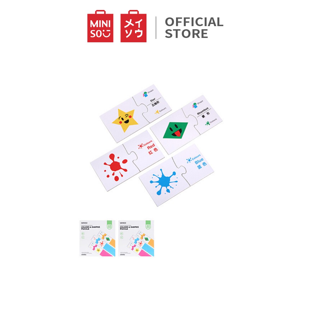 Bộ xếp hình phát triển trí tuệ trẻ em mầm non Miniso 210g (Nhiều màu) - Hàng chính hãng