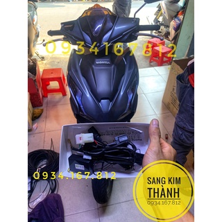 Bộ mạch bật tắt đèn trợ sáng và đèn pha xe airblade 2020 2021 2022 2023 tích hợp trên nút passing sh tặng kèm