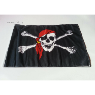 Cờ Cướp Biển Hình Đầu Lâu 90*150cm 3*5ft