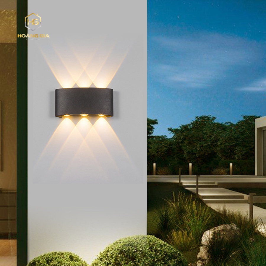 Đèn Treo Tường - Đèn Tường 2 đầu 6w chống nước TN188 - Decor lighting