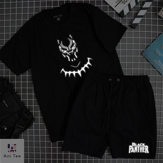 Set áo thun và short kaki the king of w.a.k.a.n.da phản quang