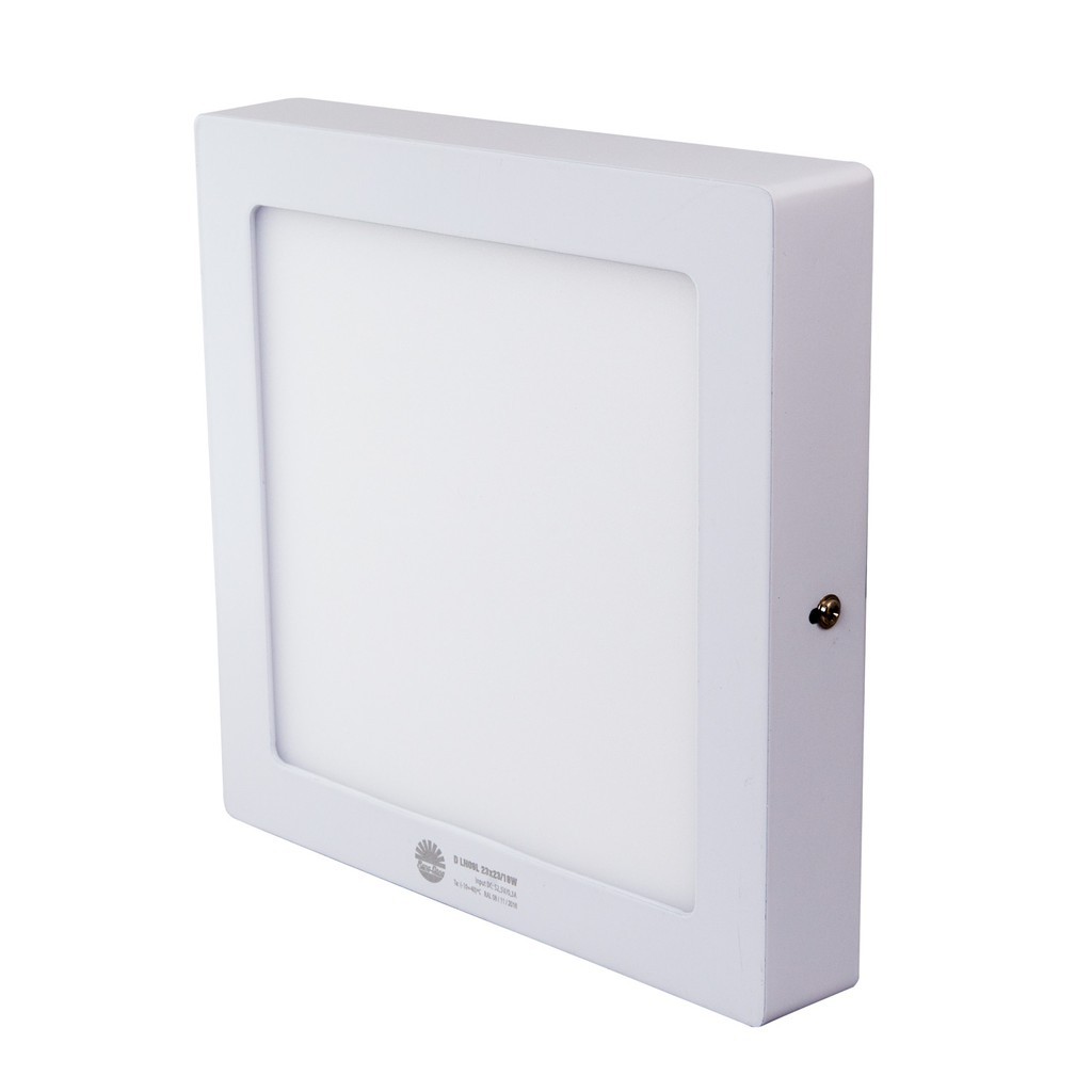 Bóng đèn LED vuông ốp trần viền dày 18W Rạng Đông LN08L 23x23/18W