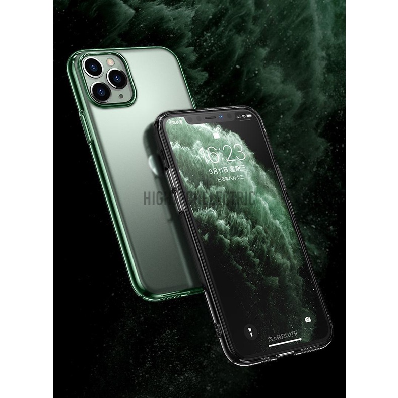 Ốp Lưng Tpu Matte Siêu Mỏng Chống Sốc Cho Iphone 11 Pro 5.8 Inch