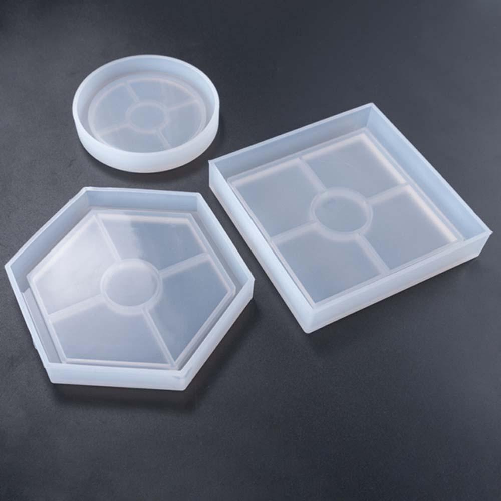 Set 6 / 4 Khuôn Silicone Làm Trang Sức Hình Học