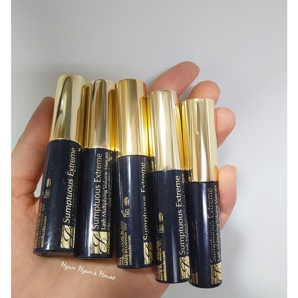 Estee 🌱 Mascara Estee Lauder Sumptuous Extreme mini ~ 2.8ml