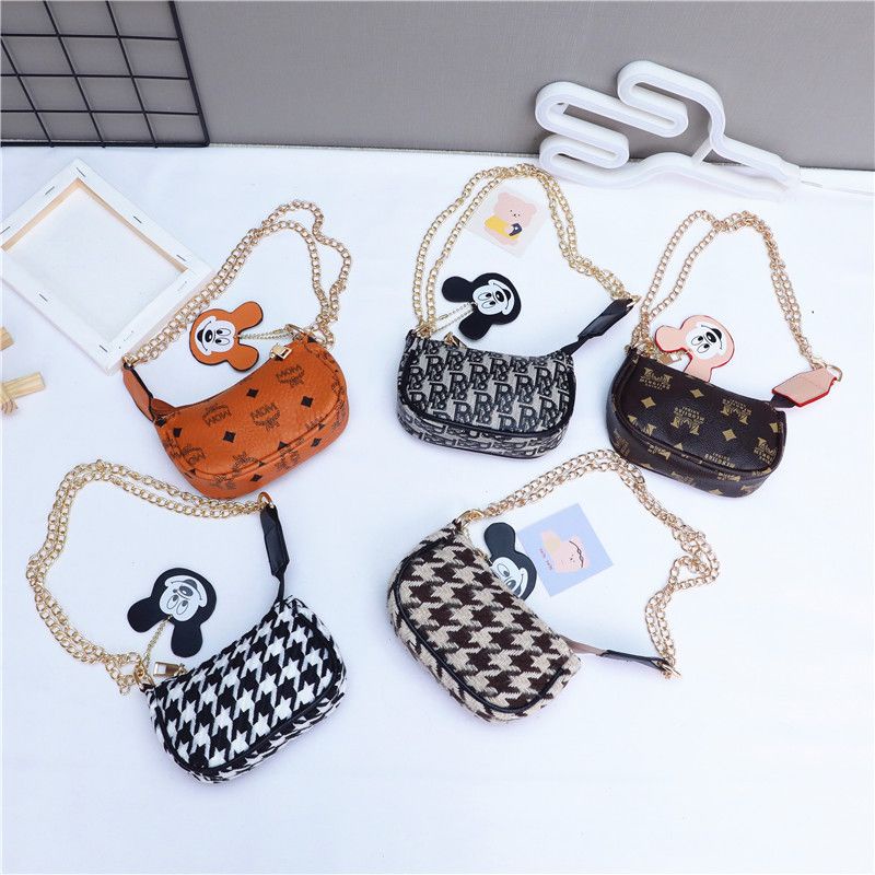 Túi Đeo Vai Thiết Kế Xinh Xắn Phong Cách Hàn Quốc Cho Bé Gái