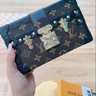 Túi cốp vuông l--v size 18 dây da