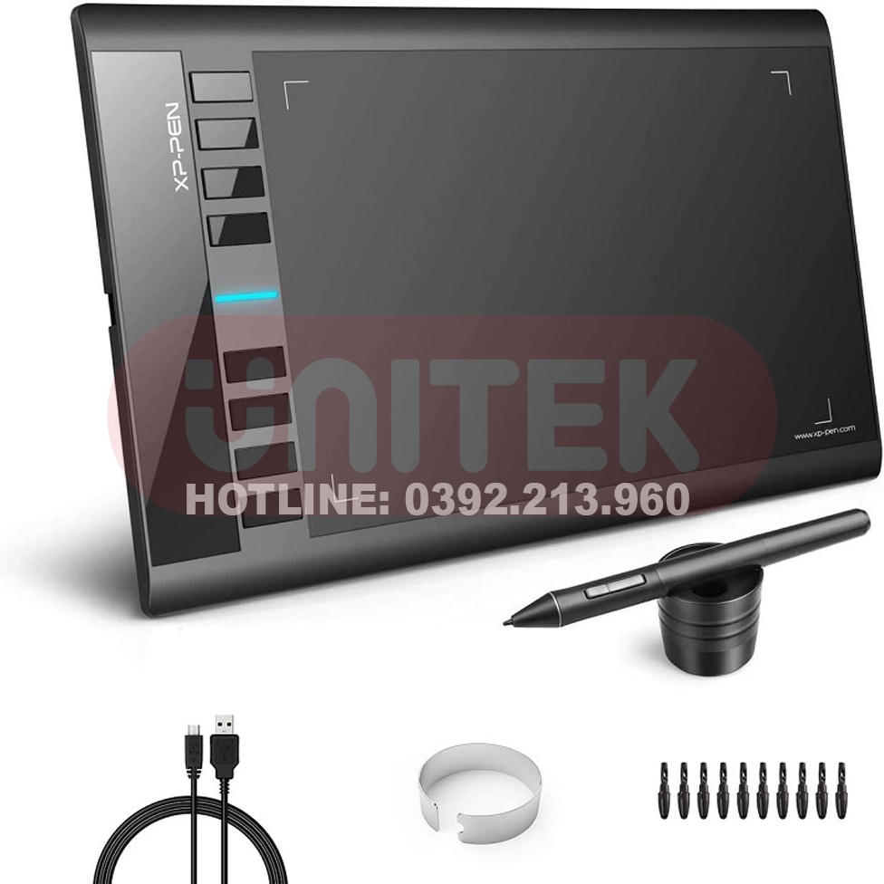 Bảng Vẽ Điện Tử XP-PEN STAR 03 V2 12inch Bút STYLUS Không Sạc