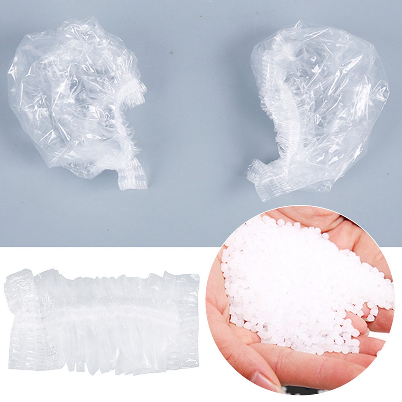 Set 100 Miếng Bọc Bảo Vệ Tai Chống Thấm Nước Khi Nhuộm Tóc Tiện Lợi