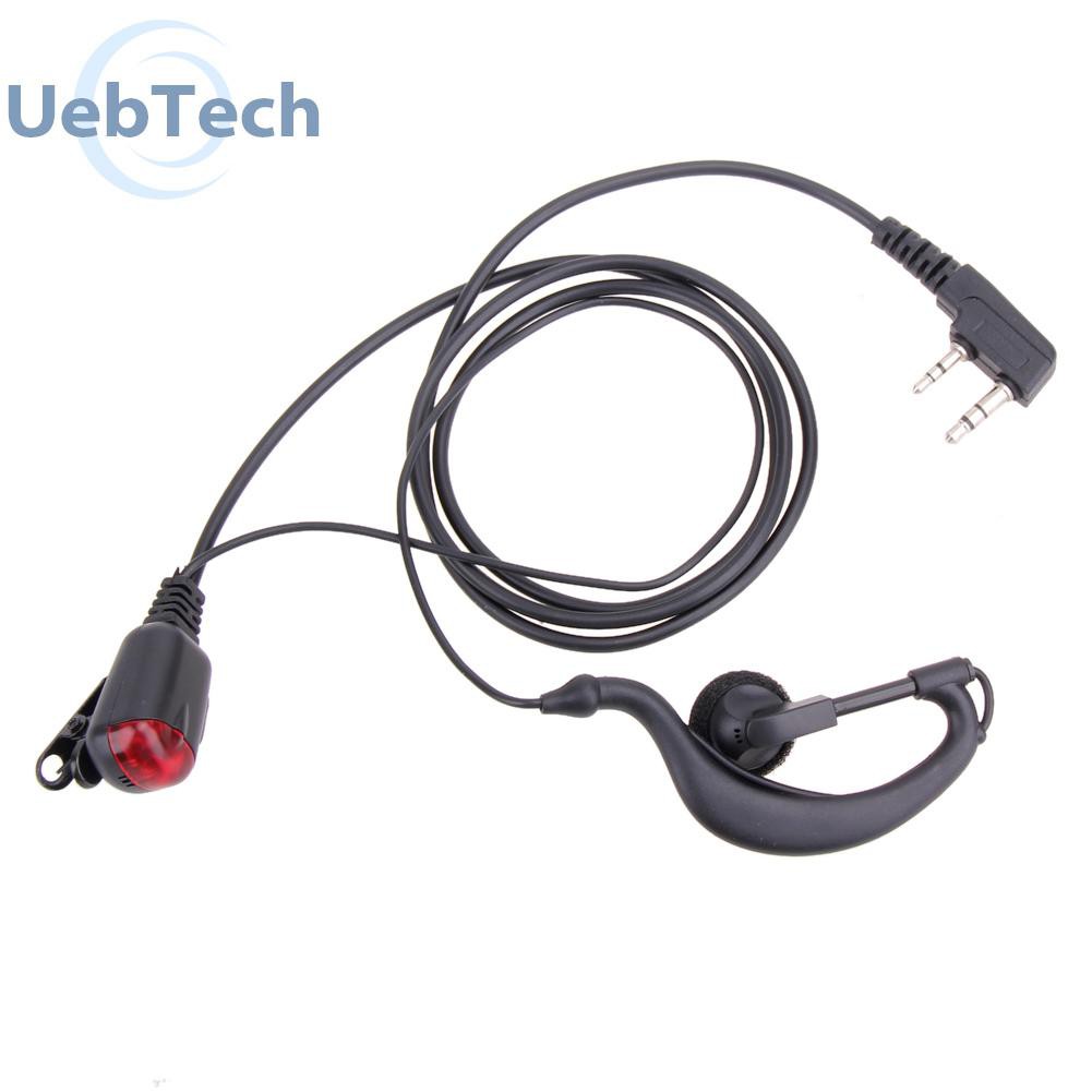 Tai nghe 2 chân chữ G chuyên dụng cho bộ đàm Walkie Talkie