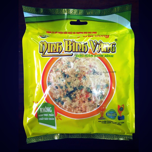 Cơm cháy Ninh Bình Vàng loại 130G