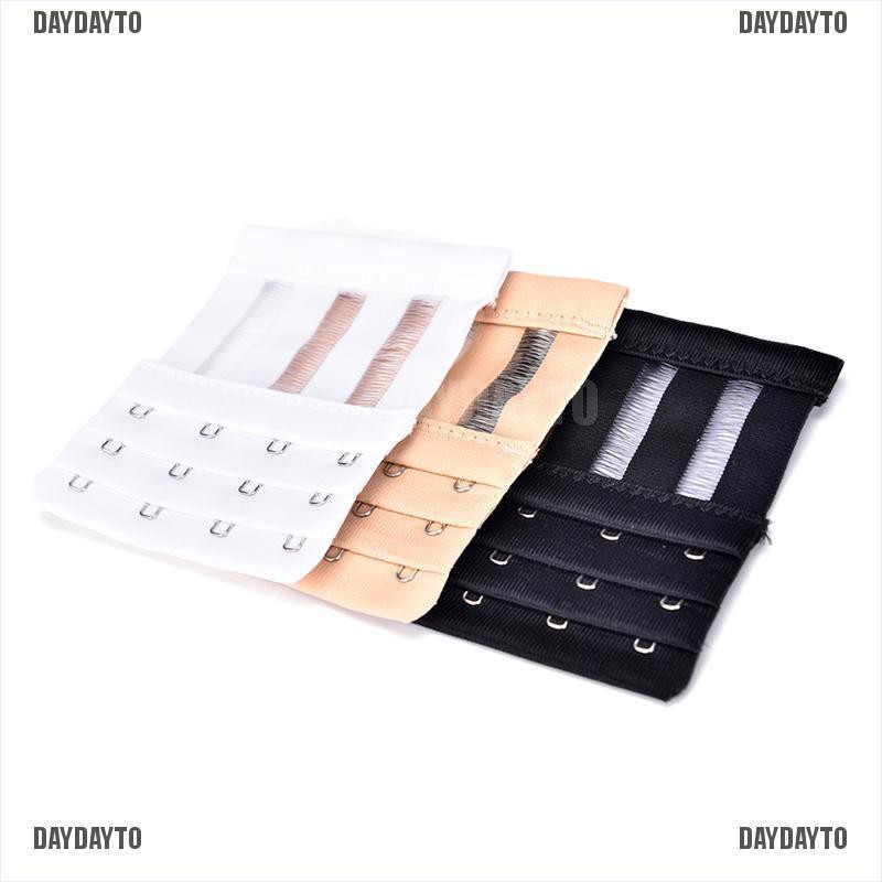 Dây Đai Nối Dài Áo Ngực 3 Hàng 4 Móc Chất Lượng Cao Có Thể Điều Chỉnh