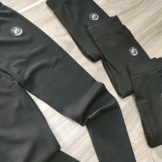 quần legging nữ thêu logo mèo