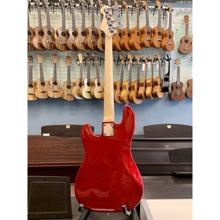 Đàn guitar bass hãng Deviser màu đỏ