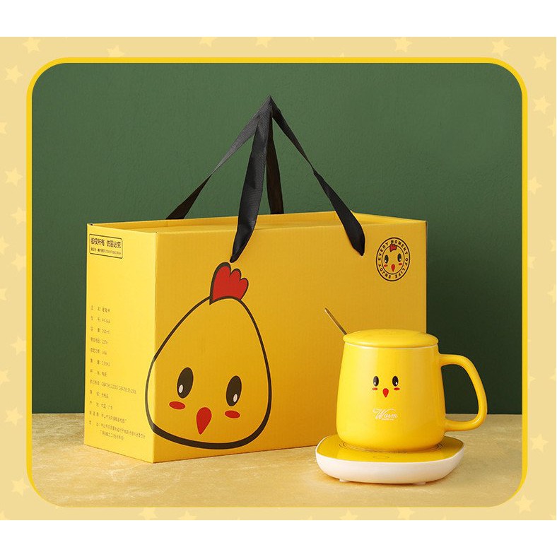 Bộ Đế ,cốc Hâm Nóng Siêu cute, Tiện lợi ,Giữ Nhiệt Đồ Uống Thức Ăn 55 độ | BigBuy360 - bigbuy360.vn