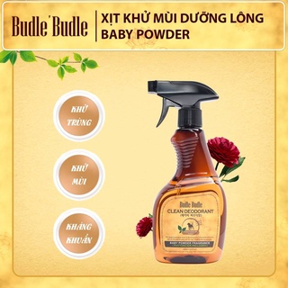 Xịt khử mùi dưỡng lông Budle 500ml