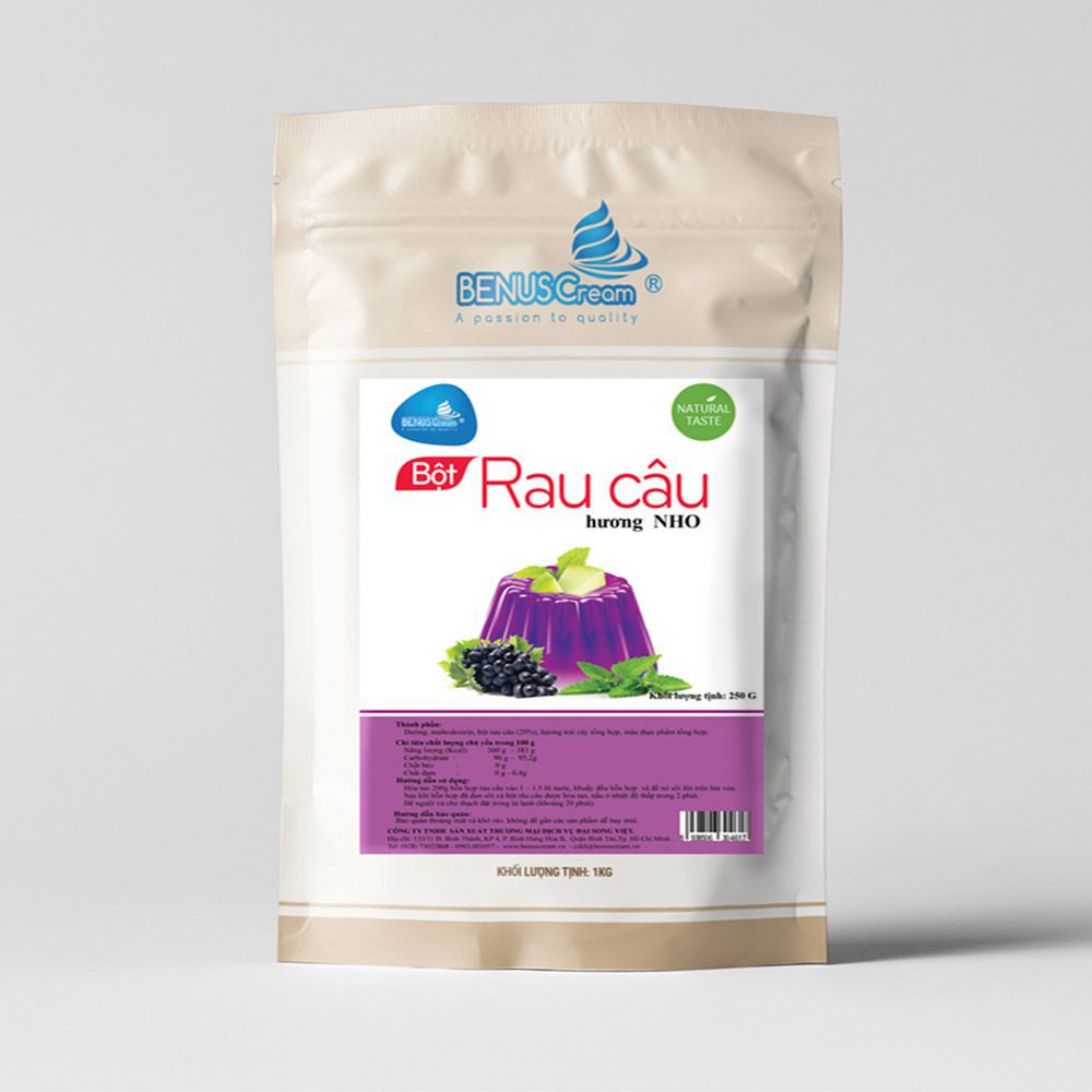 Rau Câu pha sẵn - 1kg BENusCream